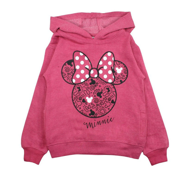 Picture of MIN107 GIRLS MINNIE MOUSE THERMAL FLEECY HOODY SWEATER